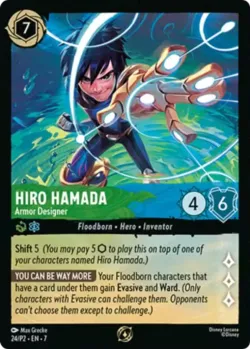 Hiro Hamada - Armor Designer 「P2-24」「EN」