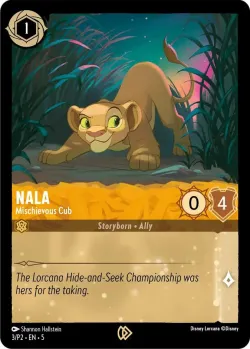 Nala - Mischievous Cub 「P2-3」「EN」