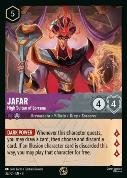 Jafar - High Sultan of Lorcana 「P2-32」「EN」