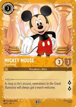 Mickey Mouse - True Friend 「P2-36」「EN」