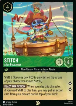 Stitch - Alien Buccaneer 「P2-8」「EN」