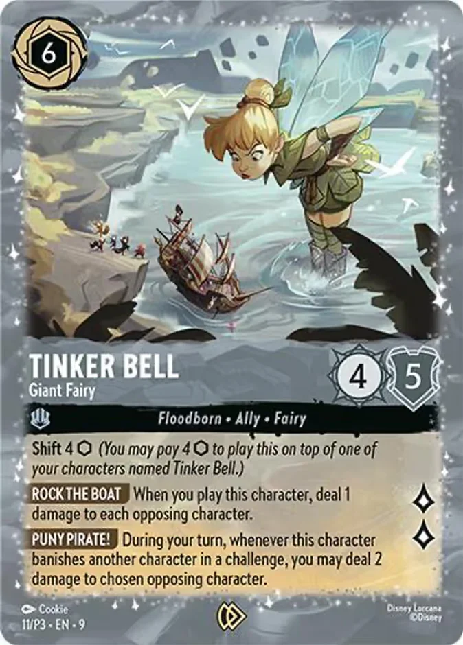 Tinker Bell - Giant Fairy 「P3-11」「EN」