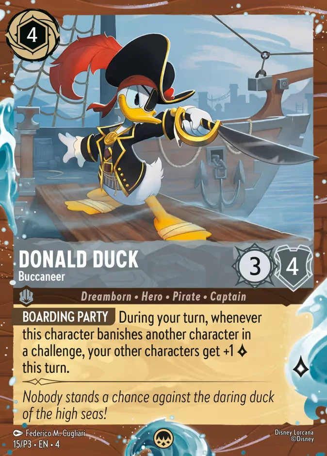 Donald Duck - Buccaneer 「P3-15」「EN」