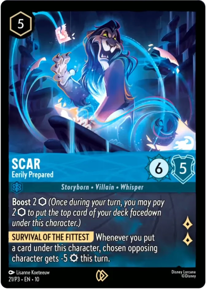 Scar - Eerily Prepared 「P3-21」「EN」
