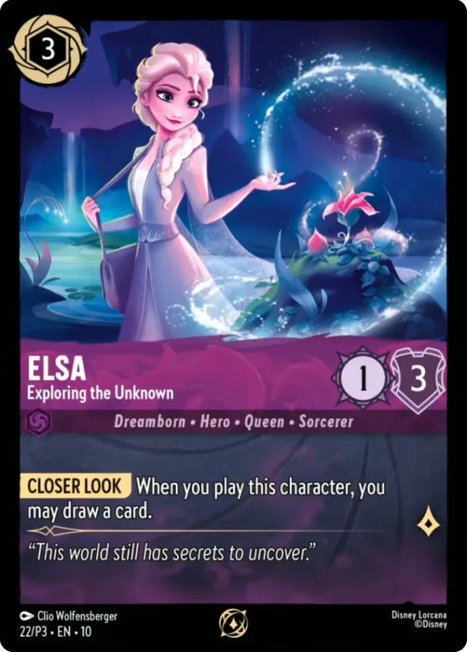 Elsa - Exploring the Unknown 「P3-22」「EN」