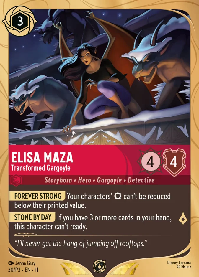 Elisa Maza - Transformed Gargoyle 「P3-30」「EN」