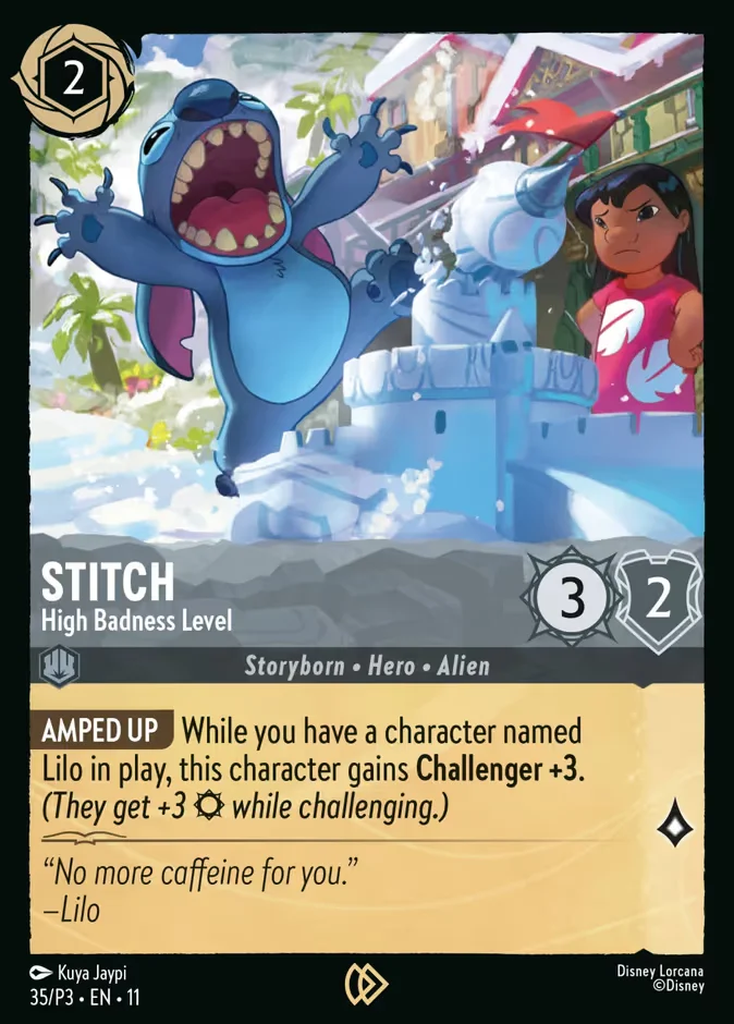 Stitch - High Badness Level 「P3-35」「EN」
