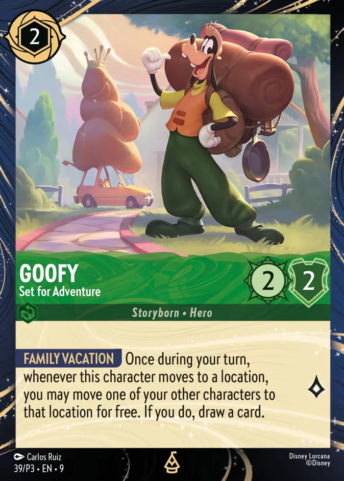 Goofy - Set for Adventure 「P3-39」「EN」