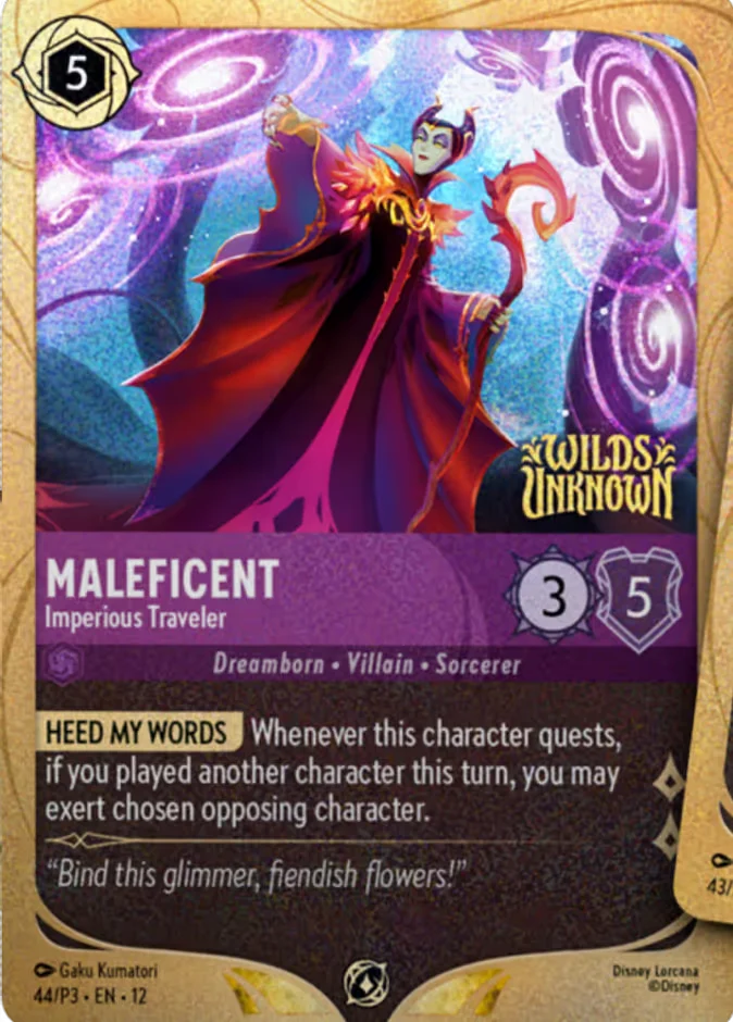 Maleficent - Imperious Traveler 「P3-44」「EN」