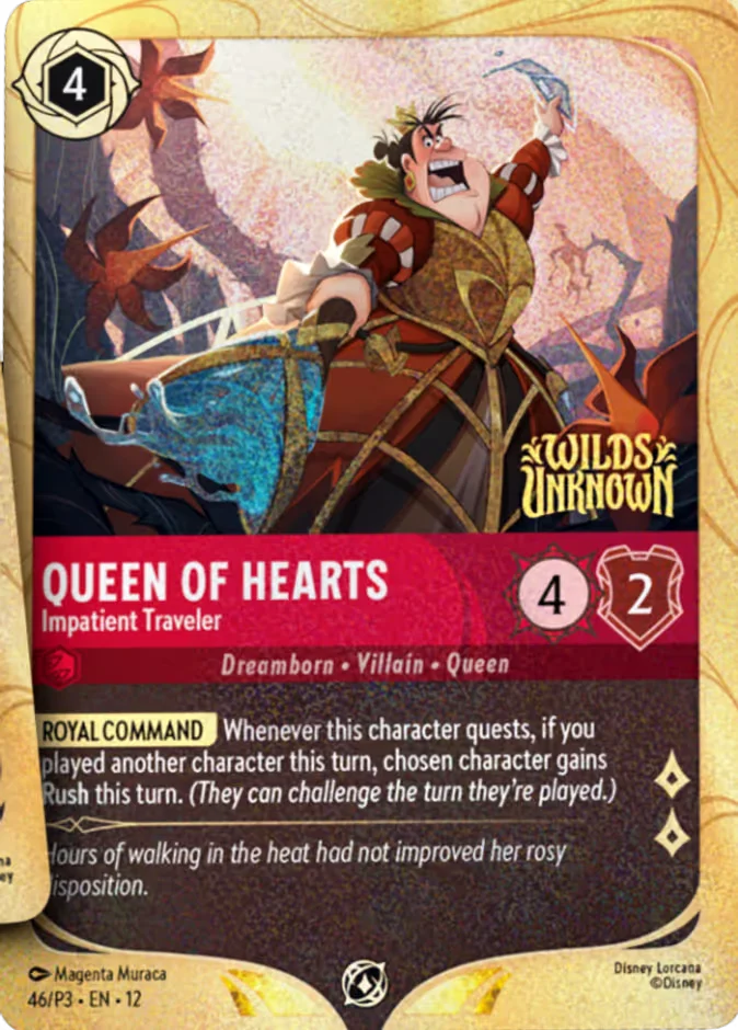 Queen of Hearts - Impatient Traveler 「P3-46」「EN」