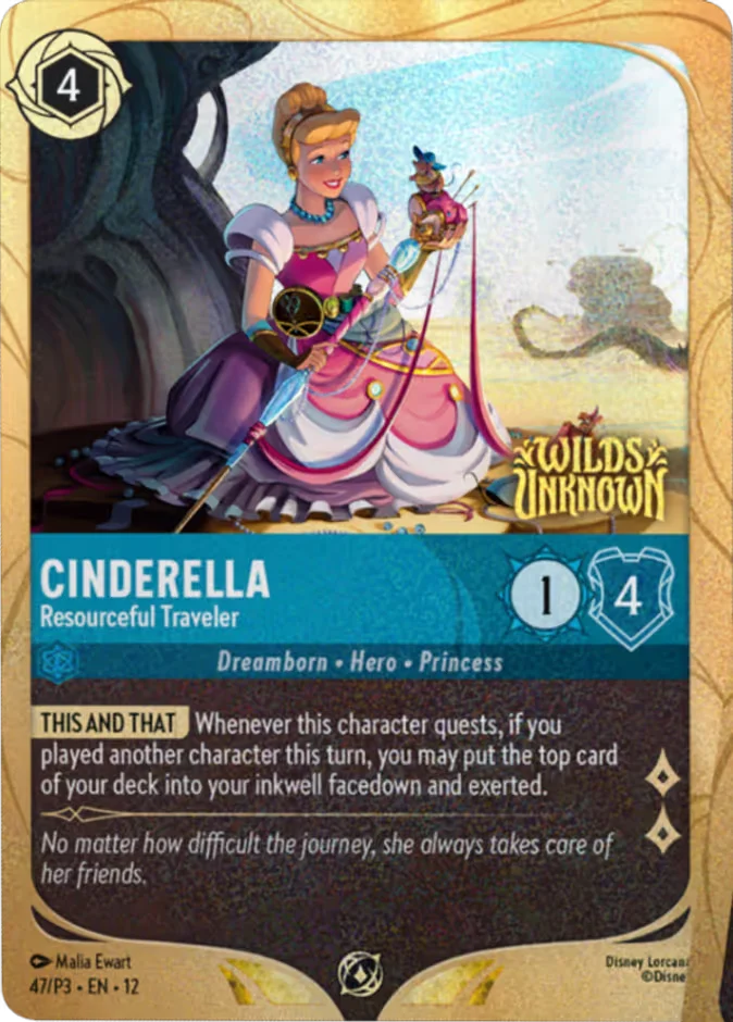 Cinderella - Resourceful Traveler 「P3-47」「EN」