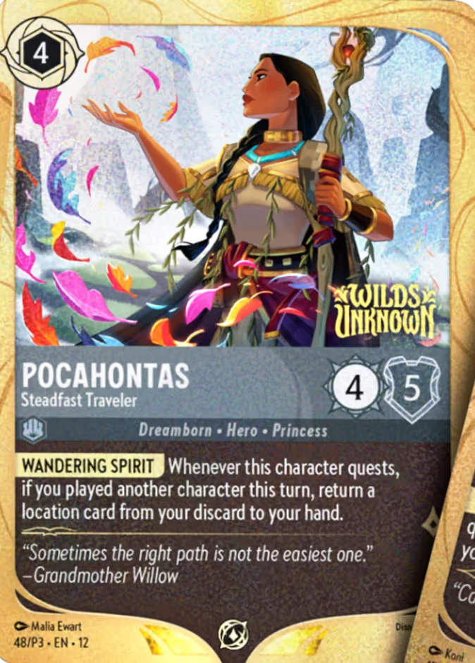Pocahontas - Steadfast Traveler 「P3-48」「EN」