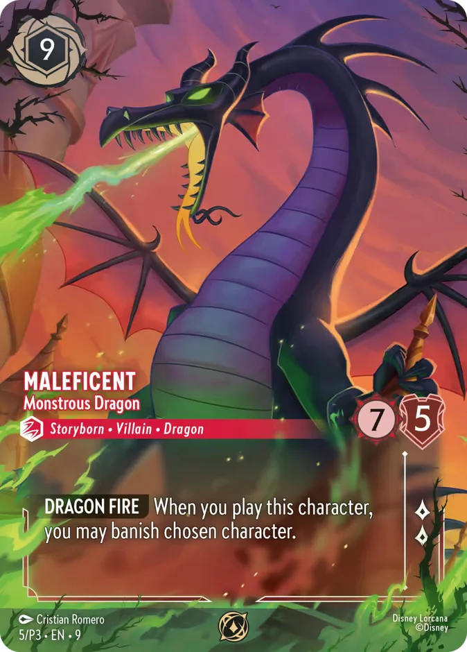 Maleficent - Monstrous Dragon 「P3-5」「EN」