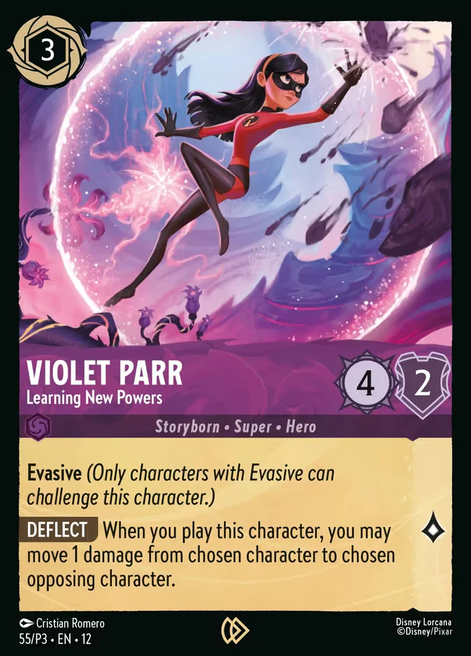 Violet Parr - Learning New Powers 「P3-55」「EN」
