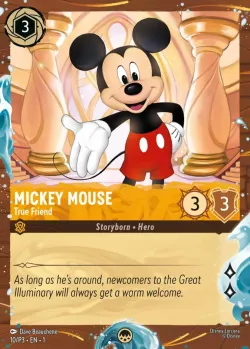 Mickey Mouse - True Friend 「P3-10」「EN」