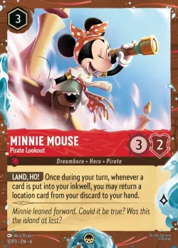 Minnie Mouse - Pirate Lookout 「P3-17」「EN」