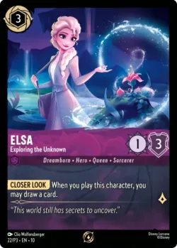 Elsa - Exploring the Unknown 「P3-22」「EN」