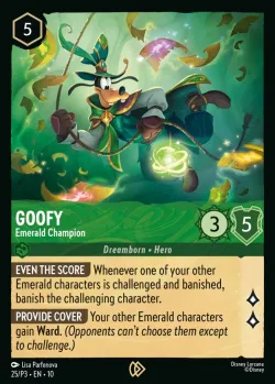 Goofy - Emerald Champion 「P3-25」「EN」
