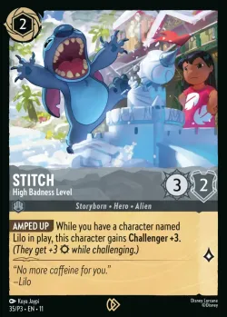 Stitch - High Badness Level 「P3-35」「EN」