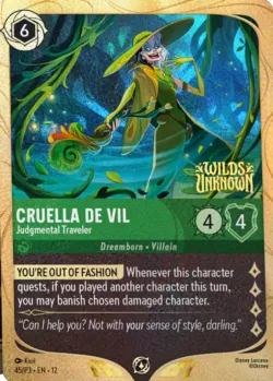 Cruella De Vil - Judgmental Traveler 「P3-45」「EN」