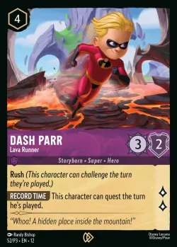 Dash Parr - Lava Runner 「P3-52」「EN」