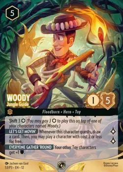 Woody - Jungle Guide 「P3-53」「EN」