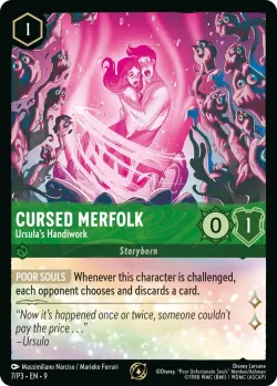 Cursed Merfolk - Ursula's Handiwork 「P3-7」「EN」