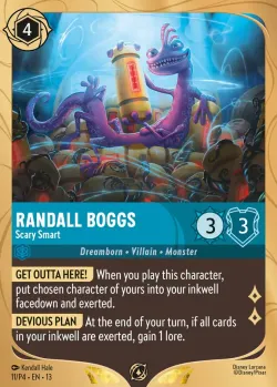 Randall Boggs - Scary Smart #11 · Disney Lorcana