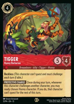 Tigger - Hunny Barbarian #12 · Disney Lorcana