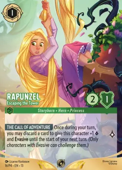 Rapunzel - Escaping the Tower #16 · Disney Lorcana