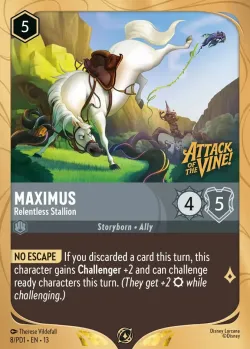 Maximus - Relentless Stallion 「PD1-8」「EN」