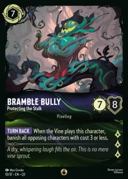 Bramble Bully - Protecting the Stalk #10 · Disney Lorcana