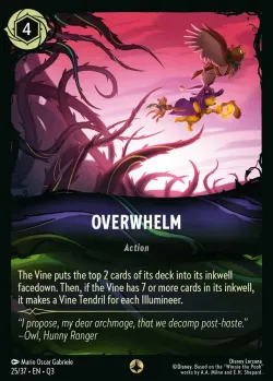 Overwhelm #25 · Disney Lorcana