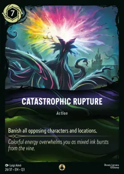 Catastrophic Rupture #26 · Disney Lorcana