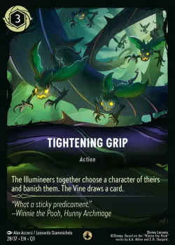 Tightening Grip #28 · Disney Lorcana