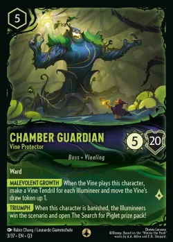 Chamber Guardian - Vine Protector #3 · Disney Lorcana