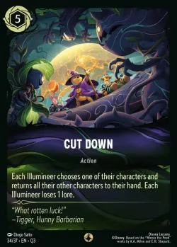 Cut Down #34 · Disney Lorcana