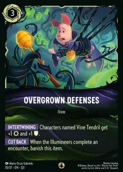 Overgrown Defenses #35 · Disney Lorcana