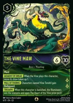 The Vine Maw - Final Foe #6 · Disney Lorcana