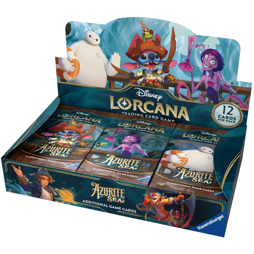 Disney Lorcana: Azurite Sea Booster Box 「6」