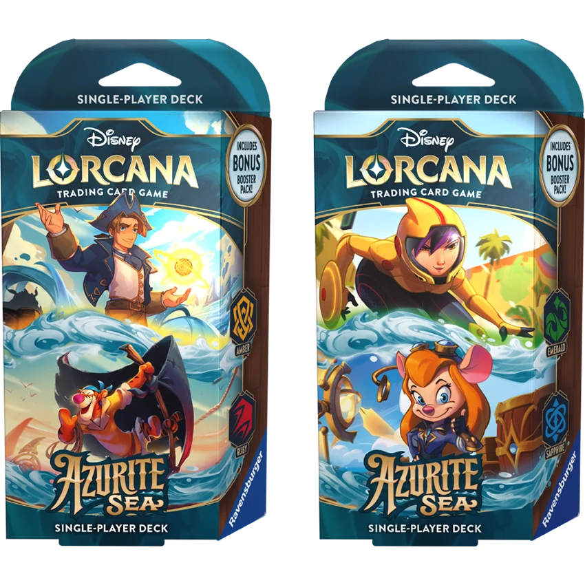 Disney Lorcana: Azurite Sea Starter Deck 「6」