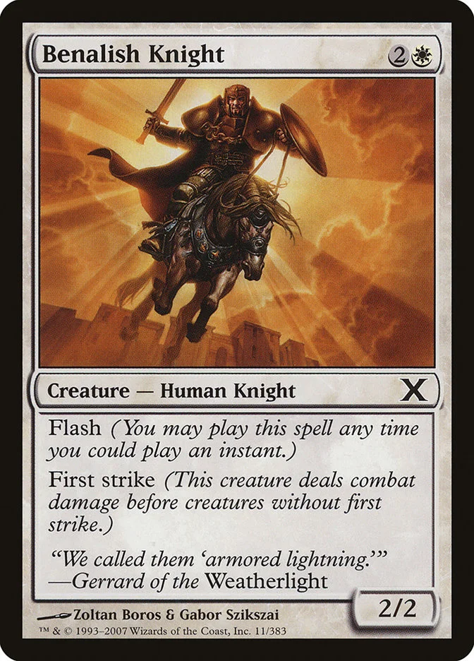 Benalish Knight 「10E/11」「EN」
