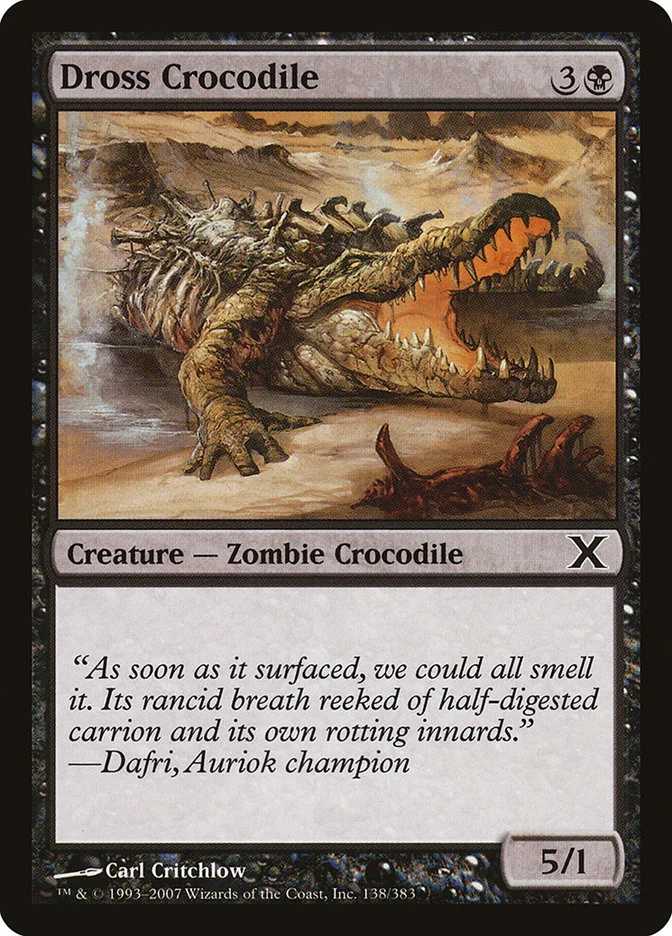 Dross Crocodile 「10E/138」「EN」