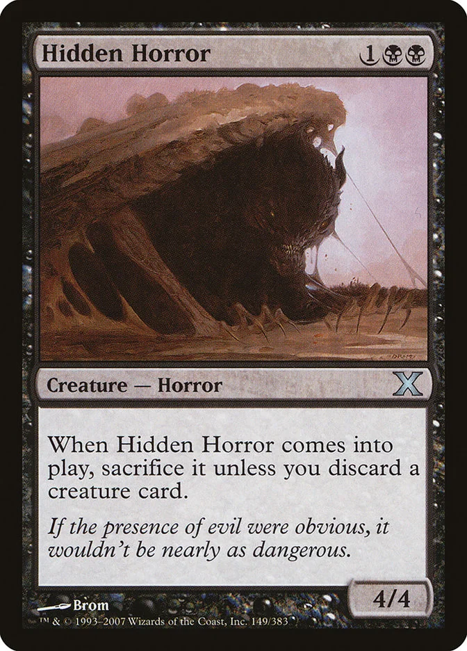 Hidden Horror 「10E/149」「EN」