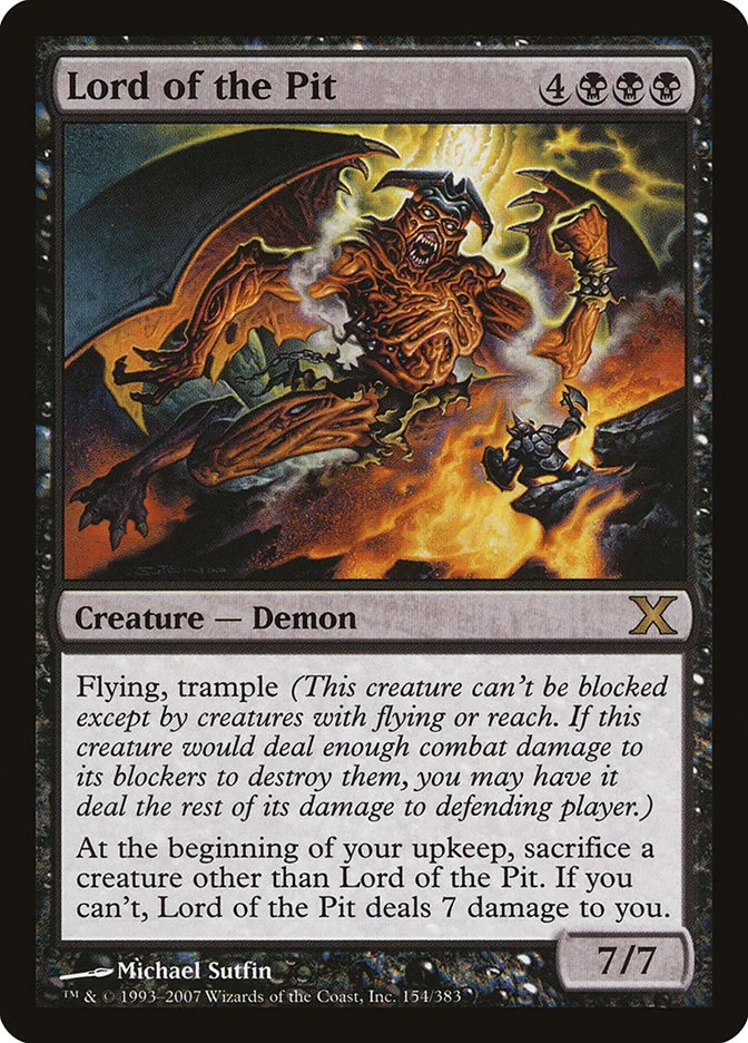 Lord of the Pit 「10E/154」「EN」