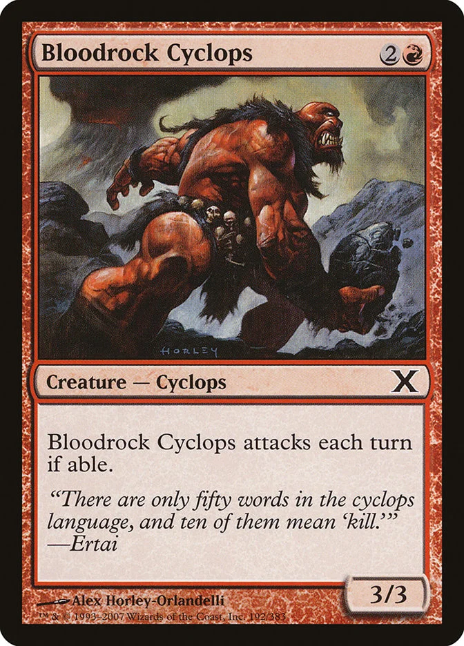Bloodrock Cyclops 「10E/192」「EN」