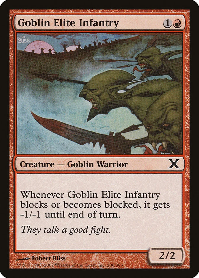 Goblin Elite Infantry 「10E/206」「EN」