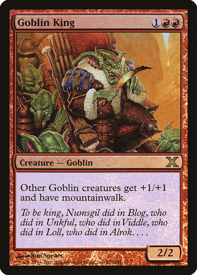 Goblin King 「10E/207★」「EN」