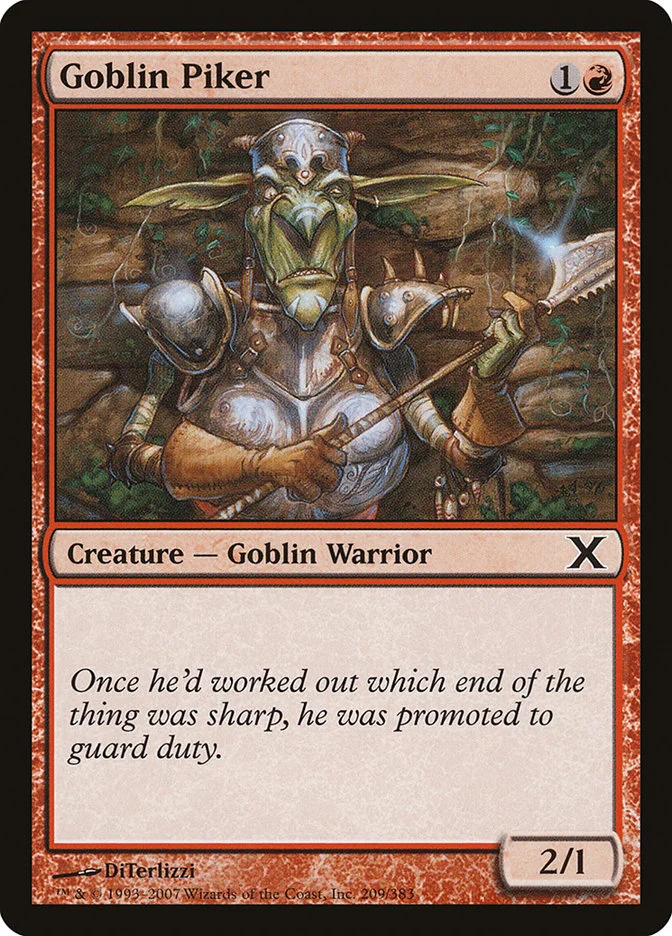 Goblin Piker 「10E/209」「EN」