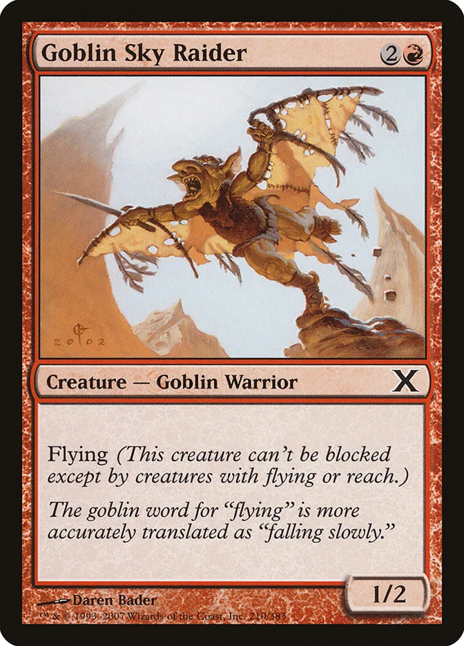 Goblin Sky Raider 「10E/210」「EN」